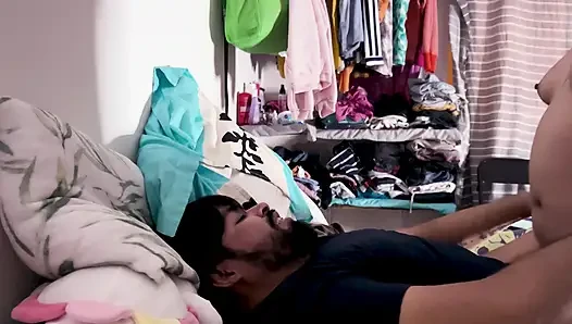 My pregnant stepsister eats my cock and then rides me she comes very rich
