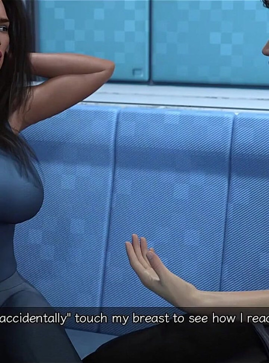 Stranded in Space - Indian MILF with Big Tits Moans While Getting a Massage