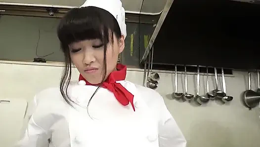 Asian Desire Scene 4: Busty Japanese Cook Enjoys Fucking with Her Friend