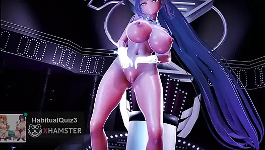 mmd r18 Karin Tsunodate Ah Yeah Oppai bunny big tits want to anal big ass 3d hentai fuck dildo cum swallow