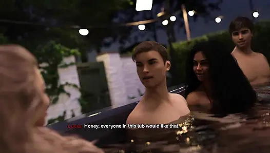 My bimbo dream 41 - cewek latina hot ngocok kontol dua kontol di jacuzzi