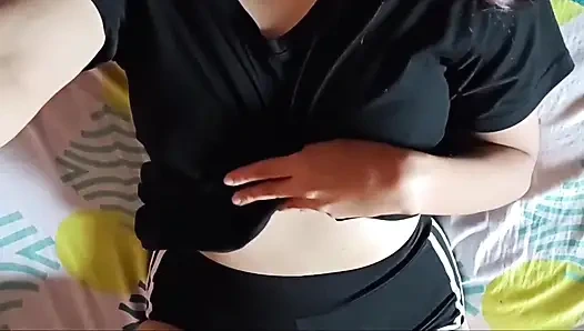 18 Year Old Stepsister Fucked in Her Pajamas She Is Sad Because Her Boyfriend Breaked up with Her Beautiful Big Ass Homemade Por