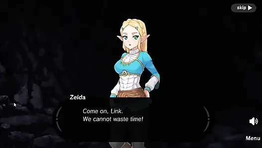 The Legend of the Spirit Orbs - Princess Zelda's Blowjob