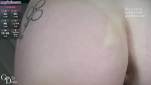 Amatör orta yaşlı seksi kadın büyük götlü anal delikler yakın çekim - gri arzu
