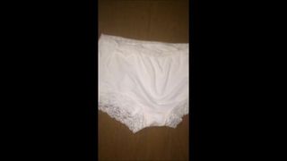 Comshot in my mother-in-law panties3