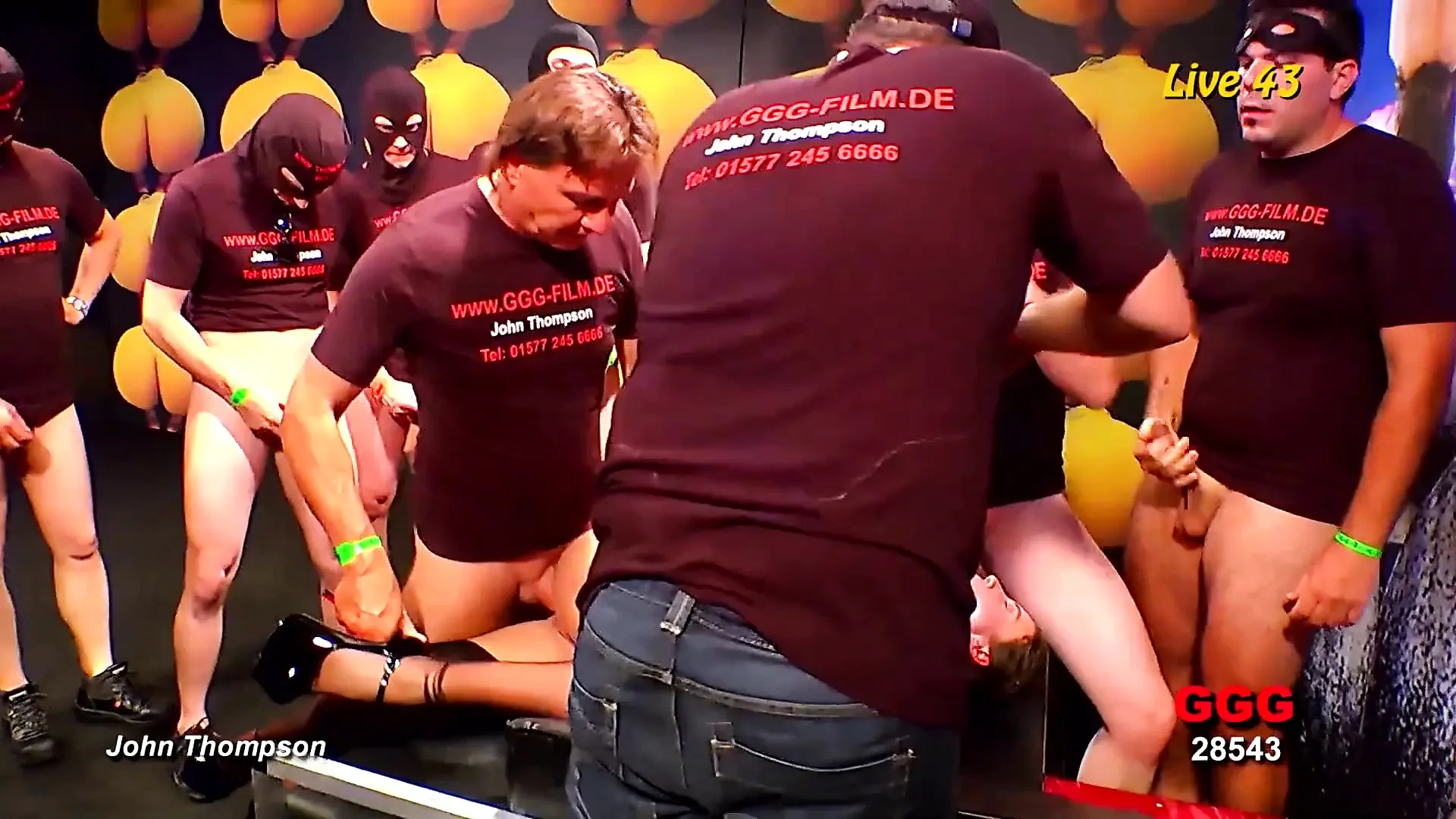 Ggg John Thompson Shows Young, Very Horny, and Slim MILFs in a Gang Bang