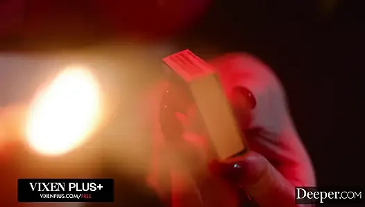Lebih dalam. Ashley lane dan octavia red diikat dan dientot habis-habisan sama kontol besar pria kulit hitam sampai meringis keenaan
