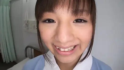 Nurse with Gentle Eyes, Blushing Smile and Rising Heat