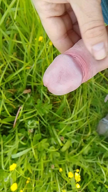 Show off and piss in the middle of nature