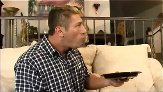 Totally 18 Year Old Brunette with Tattoo Wet Sucks Thick Cock and Then Gets Fucked by Dogstyle