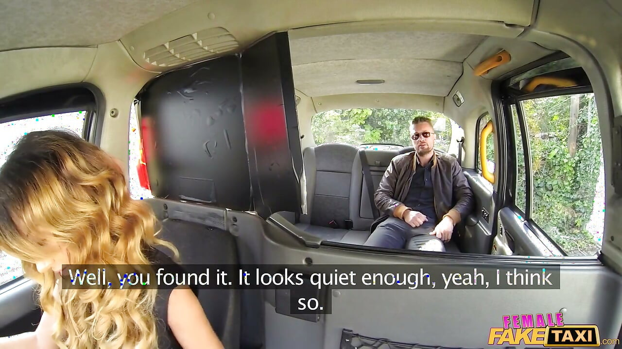Female Fake Taxi - Naughty New Driver Teases a Stud in a Car Before Taking a Deep Doggystyle Session