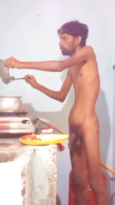 Hot boy Rajeshplayboy993 Cooking video part 2. Fingering in the ass, masturbating big nice cock | Clip 1