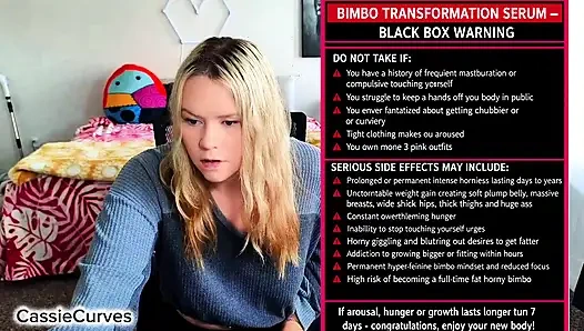 Fat Horny Bimbo Pill Part 1