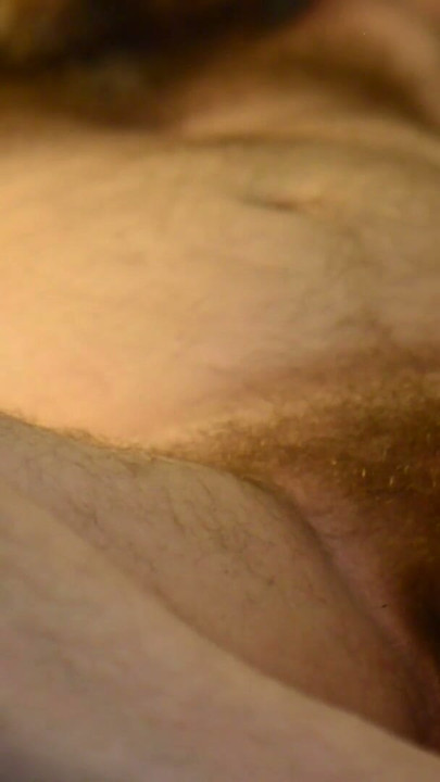 Hairy Ginger Bear with Big Cock - Masturbating | Clip 1