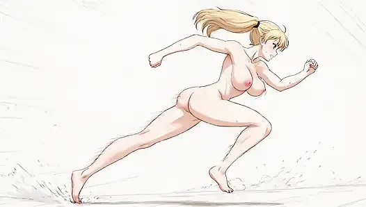 Wanita telanjang di manga anime