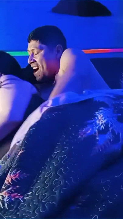 My boss and I are sharing a hotel room with a single bed, and we ended up fucking. | Clip 3