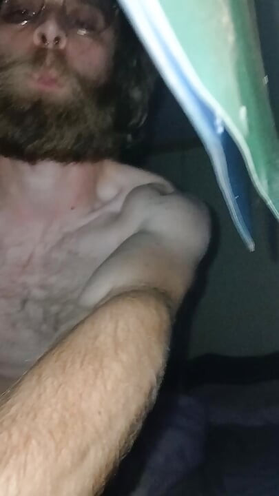 Stroking my 8inch cock waiting for someone to want to collab