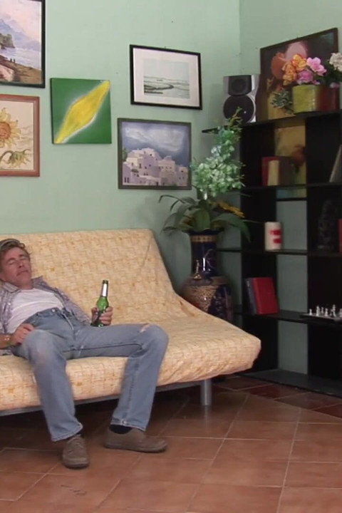 Depraved stepdad punishes his sexy stepdaughter