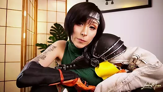 I suck my step-brother's dick as Yuffie from Final fantasy - Leela Moon