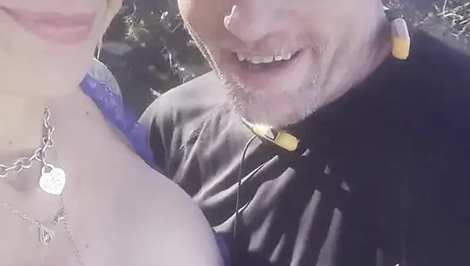 Zoey Gets Fucked Outside at Grande Canyon by Huge Cock Unexpected