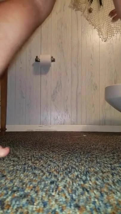 His cum dripping out of my ass after breeding