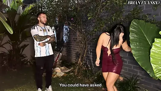 Alejandra Palacios is discovered in public and gets fucked with her big Colombian ass - Brian Evansx