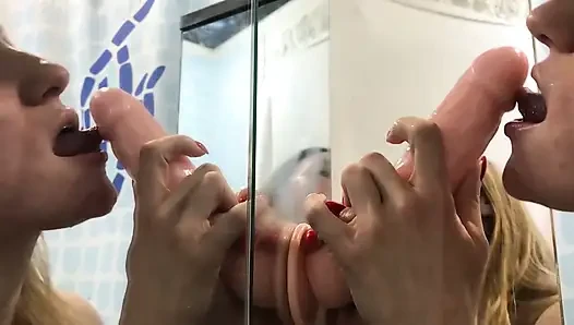 I Practice Deep Blowjob for Your Hard Cock