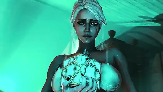 Ciri против орка, кубик желаний
