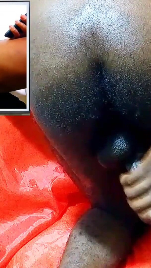 Experiencing new masturbation style while watching porn on tv. My hot cock felt it till I got CUM, wet and hot pussy! | Clip 1