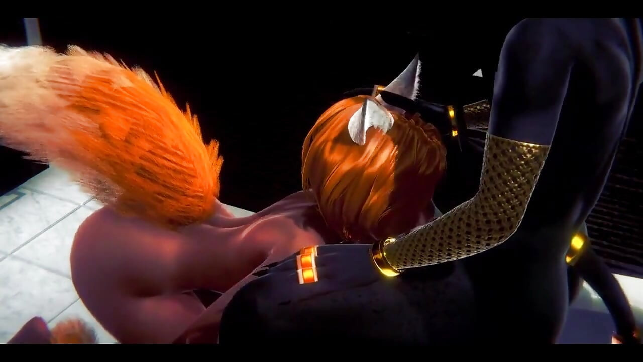 Furry Hentai - Anubis the Dogboy sa foxygirl u toaletu - japanska azijska manga anime filmska igra pornografija