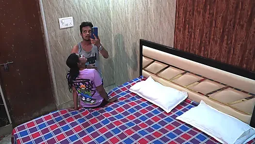 I took my beautiful girlfriend to a hotel and fucked her