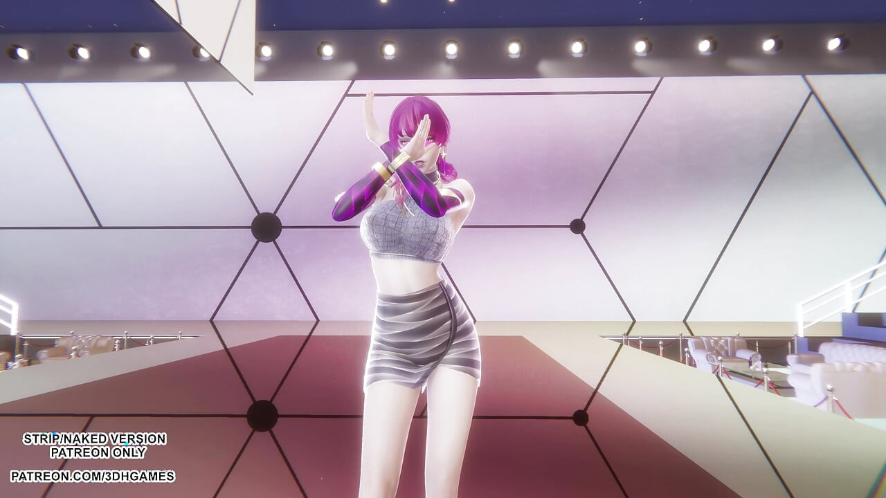 MMD MAMAMOO - έναστρη νύχτα Evelynn σέξι χορός Kpop League Of Legends Hentai χωρίς λογοκρισία 4K 60FPS