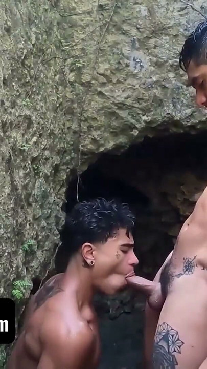 Hot Latino Boys Cain Gomez & Robert Go Out For Some Naked Outdoor Fun In the Woods - Latin Leche | Clip 1