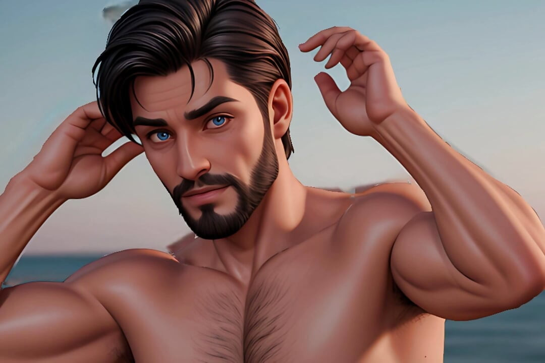 Unreal Hunks Handsome 3D Cgi Men