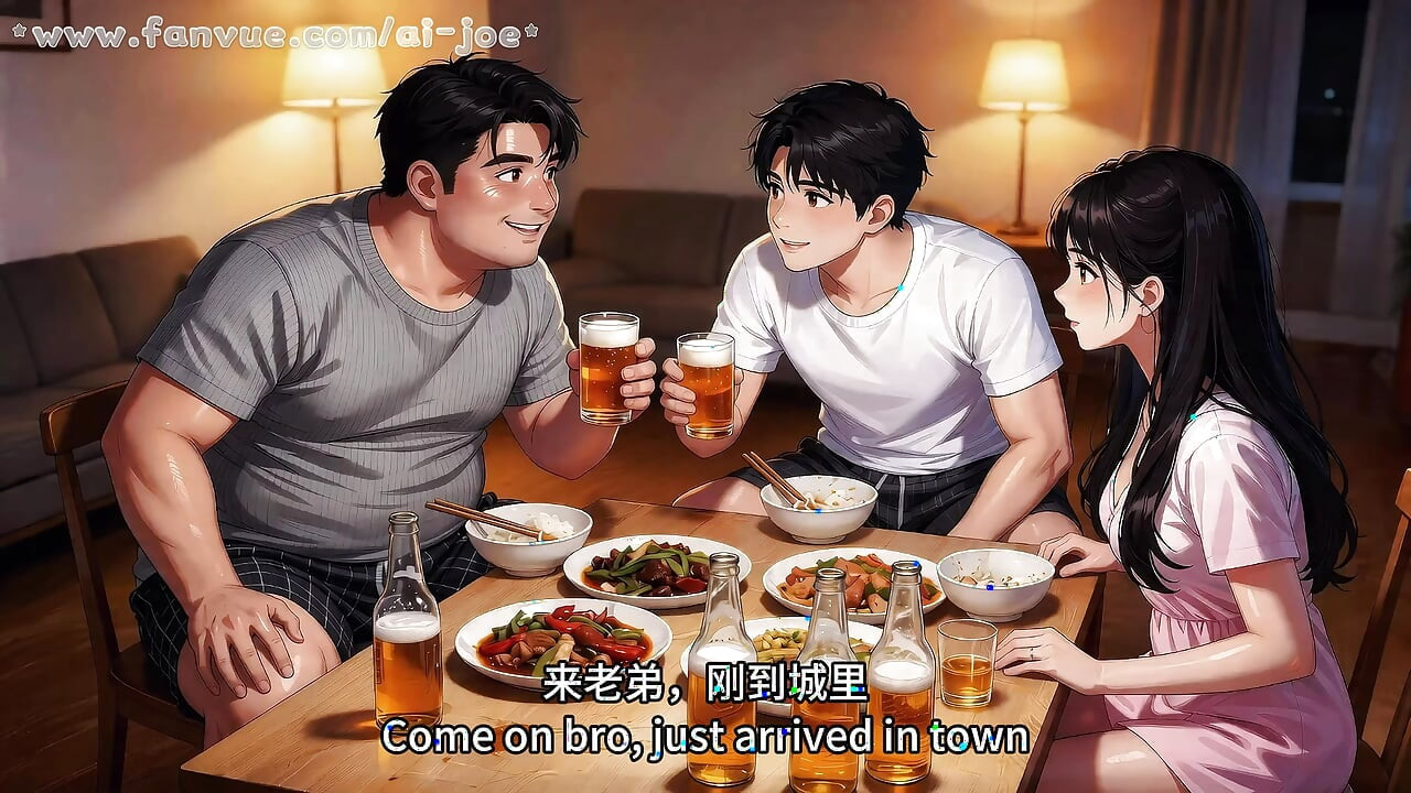 מול אחי החורג הבכור, גיסתי דווקא עשתה לי דבר כזה. זה פשוט מרגש מדי. AI-g