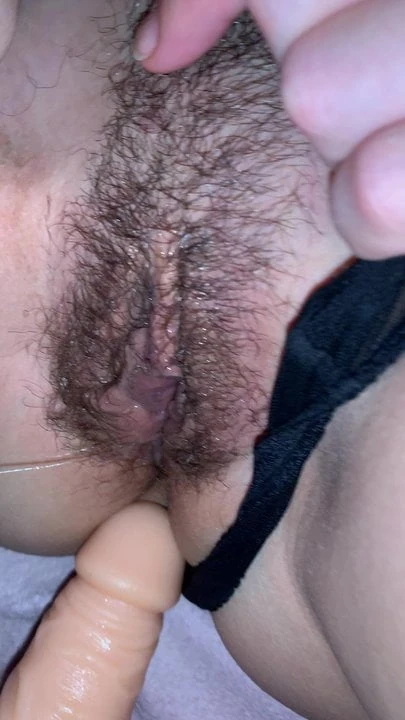 Amateur wife Anal dildo