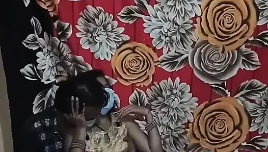 Индийский дези Suhagraat, муж и жена 1