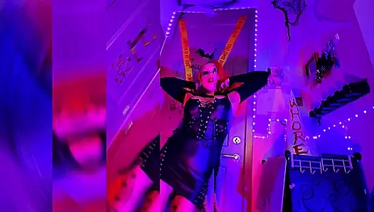 4K Ruined by the Spider Queen Filthy Strip to JOI