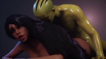 Une femme s'accouple avec un extraterrestre