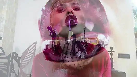 enslaved by  lipstick  kisses