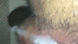 ts jem fucking dominican guy and cumming in his ass