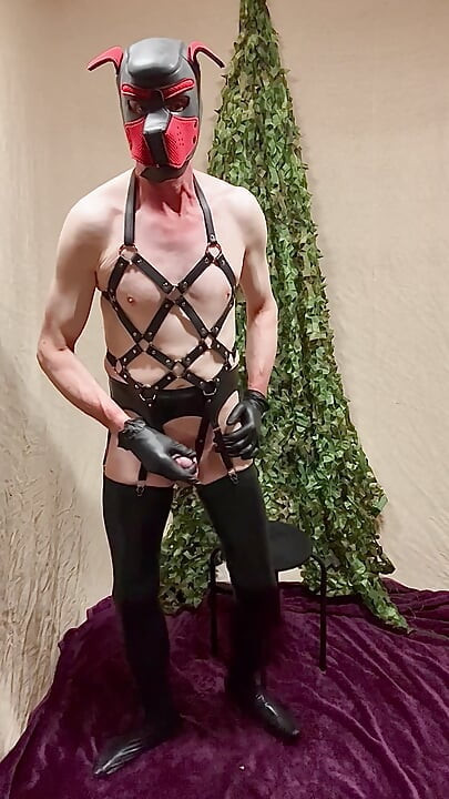 Mature Man Has Big Erection And Tight Balls