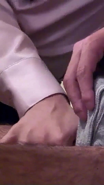 Emotional moment from "Japanese female Teacher tricked Young Guy to suck his Dick"