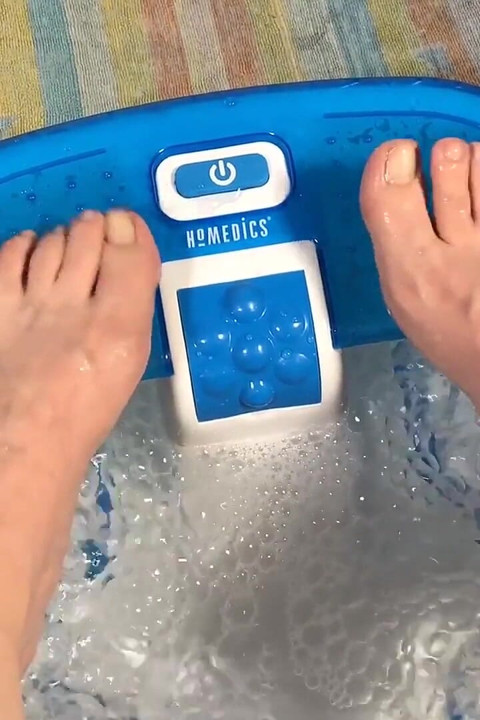 Foot Soak Toe Wiggle