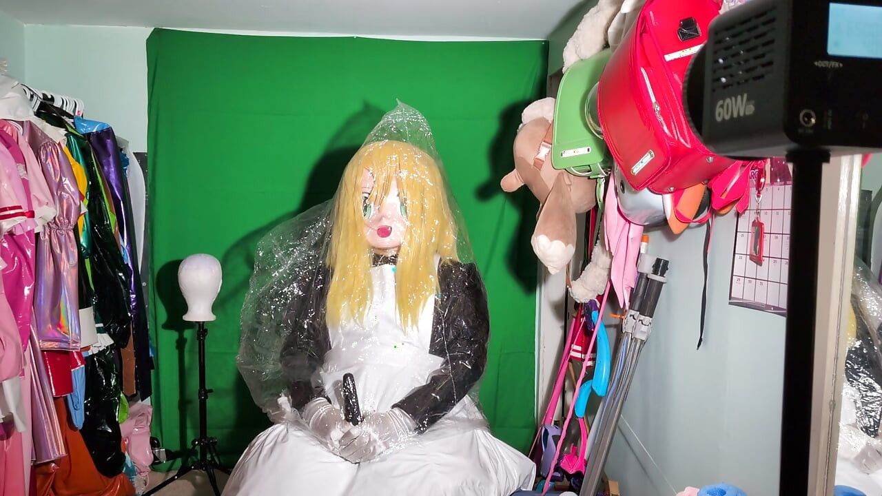 Kigurumi Maid Assorted Breathplay Games With Bags