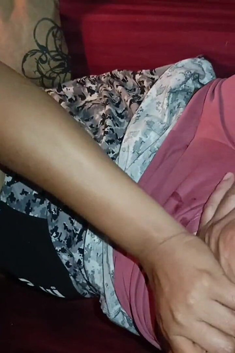 I Share a Bed with My Stepfather While She Is on Vacation