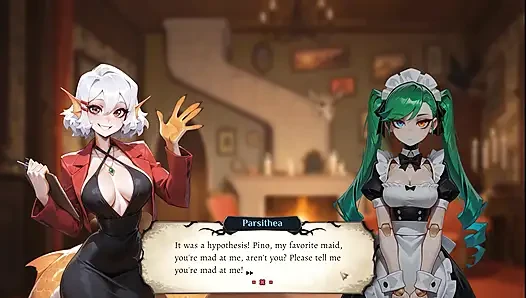 Hotel Tales Magic HENTAI Game Ep.1 Sexy GHOST flash her TITS to get me a HUGE BONER !