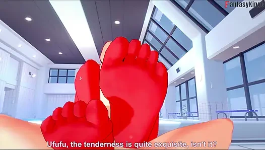 Meru - суккуб в бикини, секс в видео от первого лица