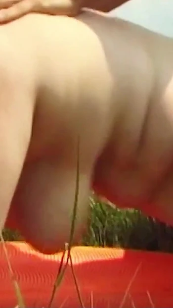 Iconic moment from "Huge Saggy Boobs Mature Has Real Amateur Group Anal Sex With Young Guys"