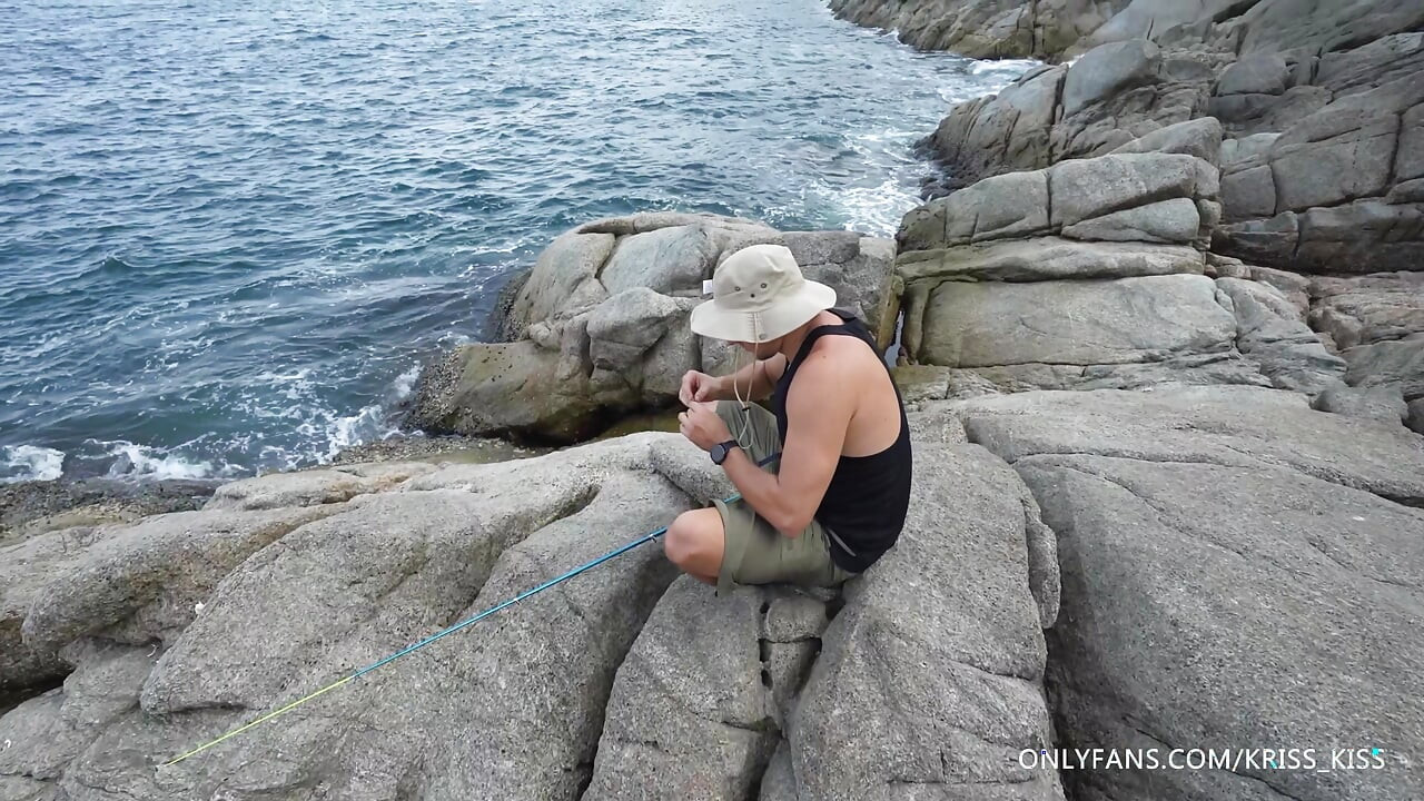 PESCADOR HARDCORE E DE MODELO! Sexo real ao ar livre!